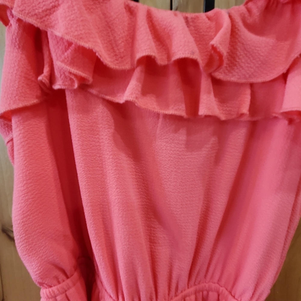 Children's Coral Sundress Size 14